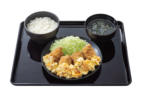 玉子たっぷりタルタル定食