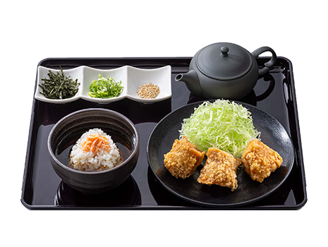 冷やしだし茶漬け定食