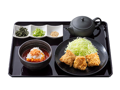 冷やし旨辛だし茶漬け定食